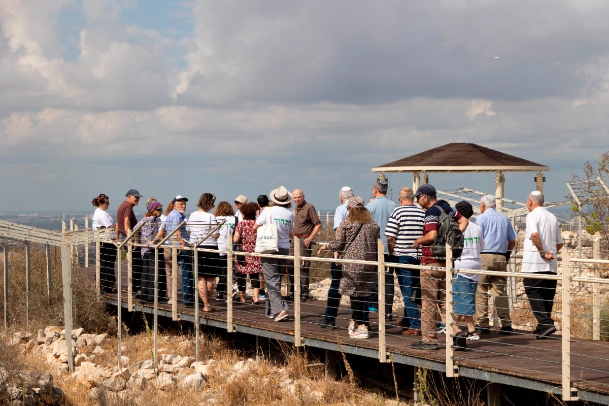 חנוכת המקטע הראשון של "שביל אלקנה": פארק הגורן