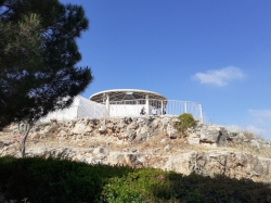 רחוב סמדר לקראת ביקור ראש הממשלה בתצפית הגורן  -סידורי ביטחון אחרונים
