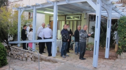 מתפללי המניין (ד"ר איין כהן, צבי אמיתי, הלל ואברהם ויס ועוד)