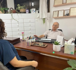 סגירת המרפאה של פרופ'  איין כהן בעקבות פרישתו לגמלאות