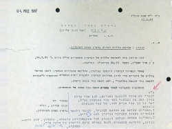 אי הגעה לאסיפת גרעין  ואישור העברת הכסף לצרכי היישוב