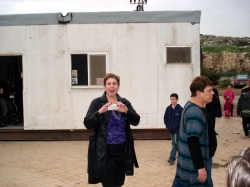 צביה מינצר ובתה עינת מזרחי