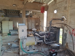 החלל הפנימי של בית הגנרטור (צילום: בועז זילברשץ, תשפ"ה 2025)