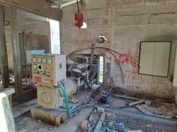 החלל הפנימי של בית הגנרטור (צילום: בועז זילברשץ, תשפ"ה 2025)