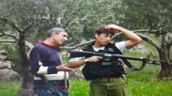 אימון כיתת כוננות באזור הכפר 'רפאת'