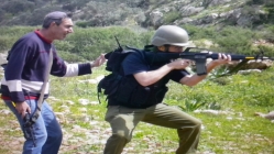 אימון כיתת כוננות באזור הכפר 'רפאת'