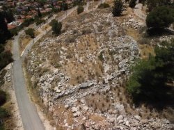 תעלות הקשר מדרום לבריכת המים - צילומי רחפן של צביקי בצר, ל"ג בעומר תשפ"ה 16 במאי 2025