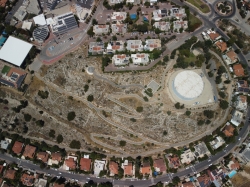 שכונת ה-34 מצפון לפארק הגורן ושכונת ה-165 מדרום לו - צילומי רחפן של צביקי בצר, ל"ג בעומר תשפ"ה 16 במאי 2025