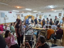 במקלט הציבורי, בית הכנסת "אחוה ורעות" (כ"ו סיון , 22/06/2025)