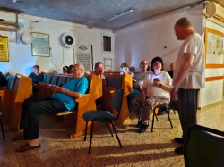 במקלט הציבורי, בית הכנסת "אחוה ורעות" (כ"ז סיון , 23/06/2025)