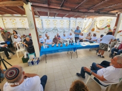 טקס מתנדבי מיזם אלקנה עושה היסטוריה (צילום: סלין מיכליס)