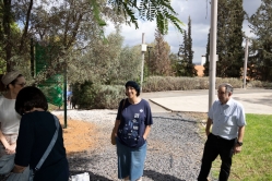 הדרכה בגת הקדומה (צילום: דני סיטרון)