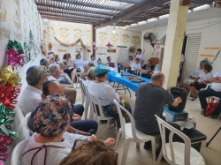 טקס מתנדבי מיזם אלקנה עושה היסטוריה (צילום: סלין מיכליס)