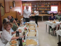 פרופ' הלל ויס בסעודת ההודיה באלקנה