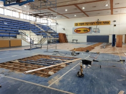 שיפוץ אולם הפיס 08-2017