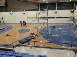 שיפוץ אולם הפיס 08-2017