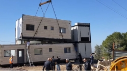 כיבוי אש - הקמת התחנה (פברואר 2017)