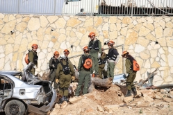 תרגיל חירום יישובי בשעות אחה"צ (15/03/2026) צילום: דורון רדי