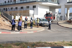 תרגיל חירום יישובי בשעות אחה"צ (15/03/2026) צילום: דורון רדי