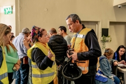 תרגיל חירום יישובי בשעות אחה"צ (15/03/2026) צילום:  אבישי בדולח-כעין הבדולח, דו"צ חטיבת אפרים.