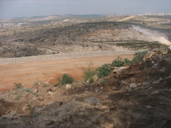 הכנות לבניית שכונת המדורגים ביישוב הארעי