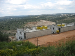 הכנות לבניית שכונת המדורגים ביישוב הארעי