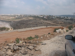 הכנות לבניית שכונת המדורגים ביישוב הארעי