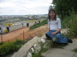 הכנות לבניית שכונת המדורגים ביישוב הארעי