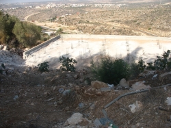 הכנות לבניית שכונת המדורגים ביישוב הארעי