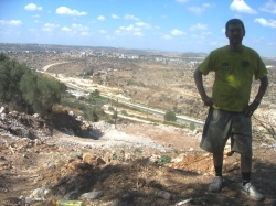 הכנות לבניית שכונת המדורגים ביישוב הארעי